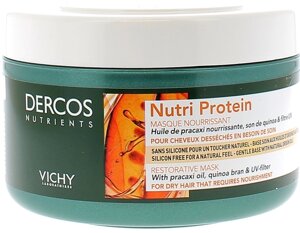 Виши деркос нутриентс маска для волос восстанавливающая нутри протеин 250мл