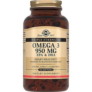 Солгар омега-3 эпк и дгк капсулы 950 мг 100 шт