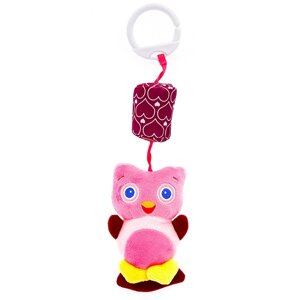 Подвеска на кроватку quot; Соваquot; с погремушкой