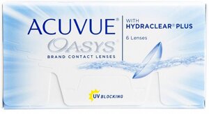 Акувью Оазис линзы контактные R 8,4 -5,75 6шт.