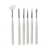 Набор кистей для ногтей 602704