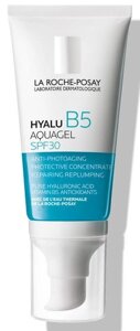 Ля Рош Позе Гиалу В5 аква-гель концентрированный для увлажнения и тонуса кожи SPF 30 50 мл La Roche-Posay Hyalu B5
