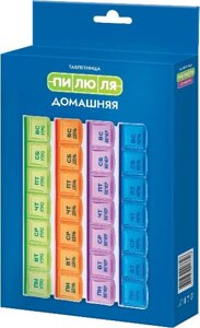 Пилюля таблетница артикул 3746 на 7 дней домашняя