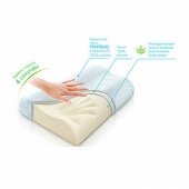 Подушка ортопедическая под голову с эффектом памяти RESPECTA П05