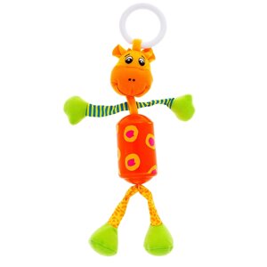 Подвеска на кроватку quot; Жирафикquot; с погремушкой
