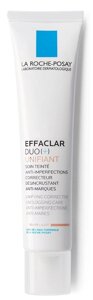 Ля Рош Позе Эфаклар Дуо+ крем-гель корректирующий для проблемной кожи с тонирующим эффектом светлый 40 мл La