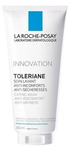 Ля Рош Позе Толеран гель-уход для умывания лица, очищающий, с пантенолом, ниацинамидом и витамином Е Кэринг Вош 200 мл