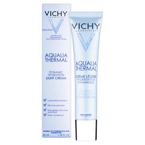 Виши аквалия термаль крем легкий для нормальной кожи 30 мл