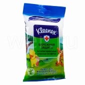 Клинекс Салфетки влажные антибактериальные Дисней